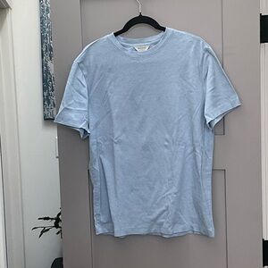 Banana Republic Sky Blue Short Sleeve Tee